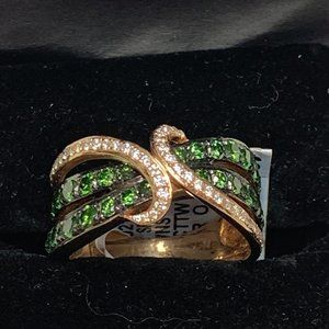 Le Vian Exotics Green & Vanilla Diamond Ring